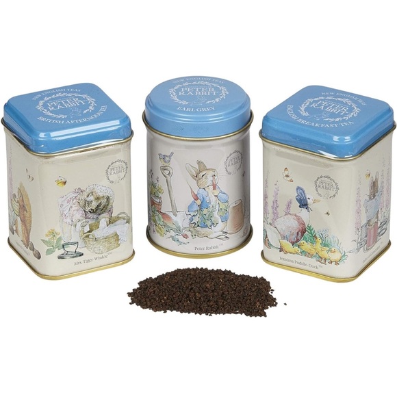 NIB Peter Rabbit Mini Tea Tins - Picture 3 of 13